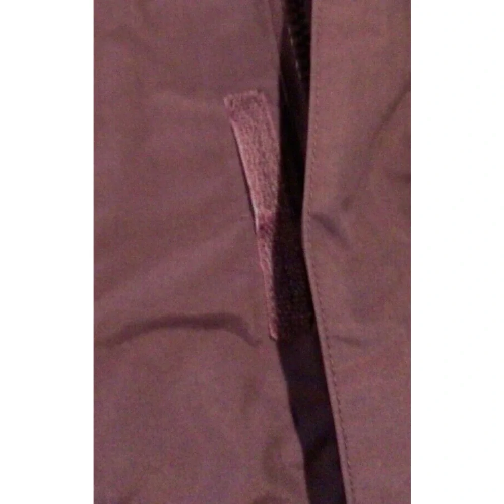 The North Face Women’s Burgundy Full Zip Hooded Rain Jacket Size Medium